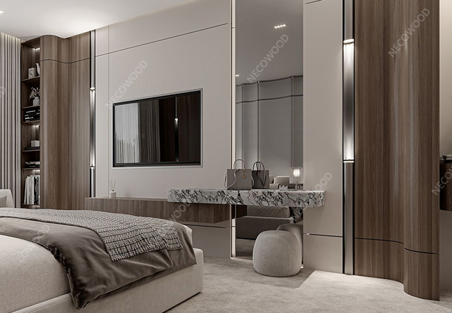 Bahan inovatif mengubah dalaman hotel dengan gaya dan ketahanan