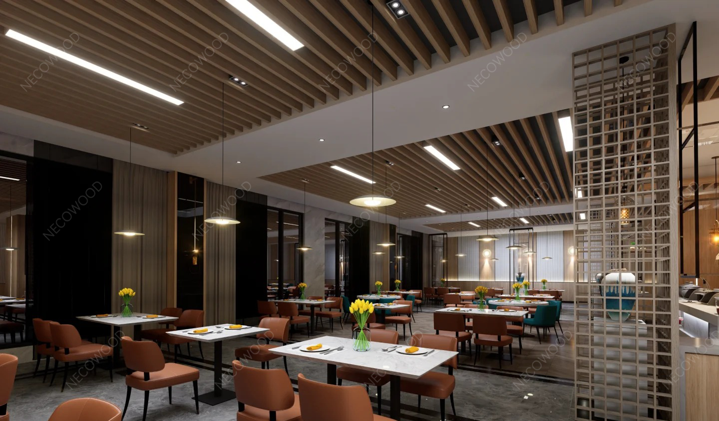 Necowood Memperluas Penyelesaian Siling WPC Dalaman untuk Menyokong Permintaan Pasaran yang Berkembang