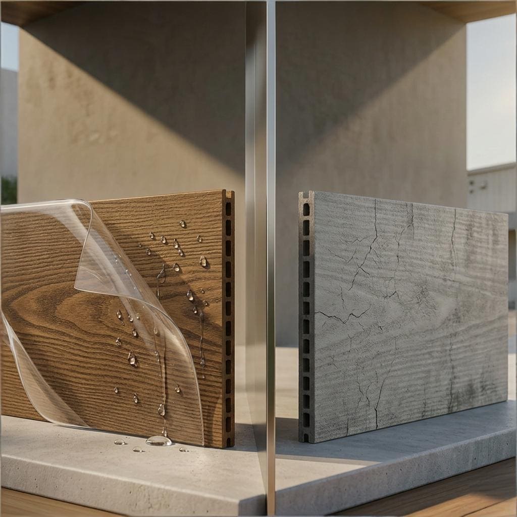 Memecah Kitaran Pudar 10 Tahun: Mengapa Arkitek Beralih daripada WPC Standard kepada Necowood® ASA Shielding