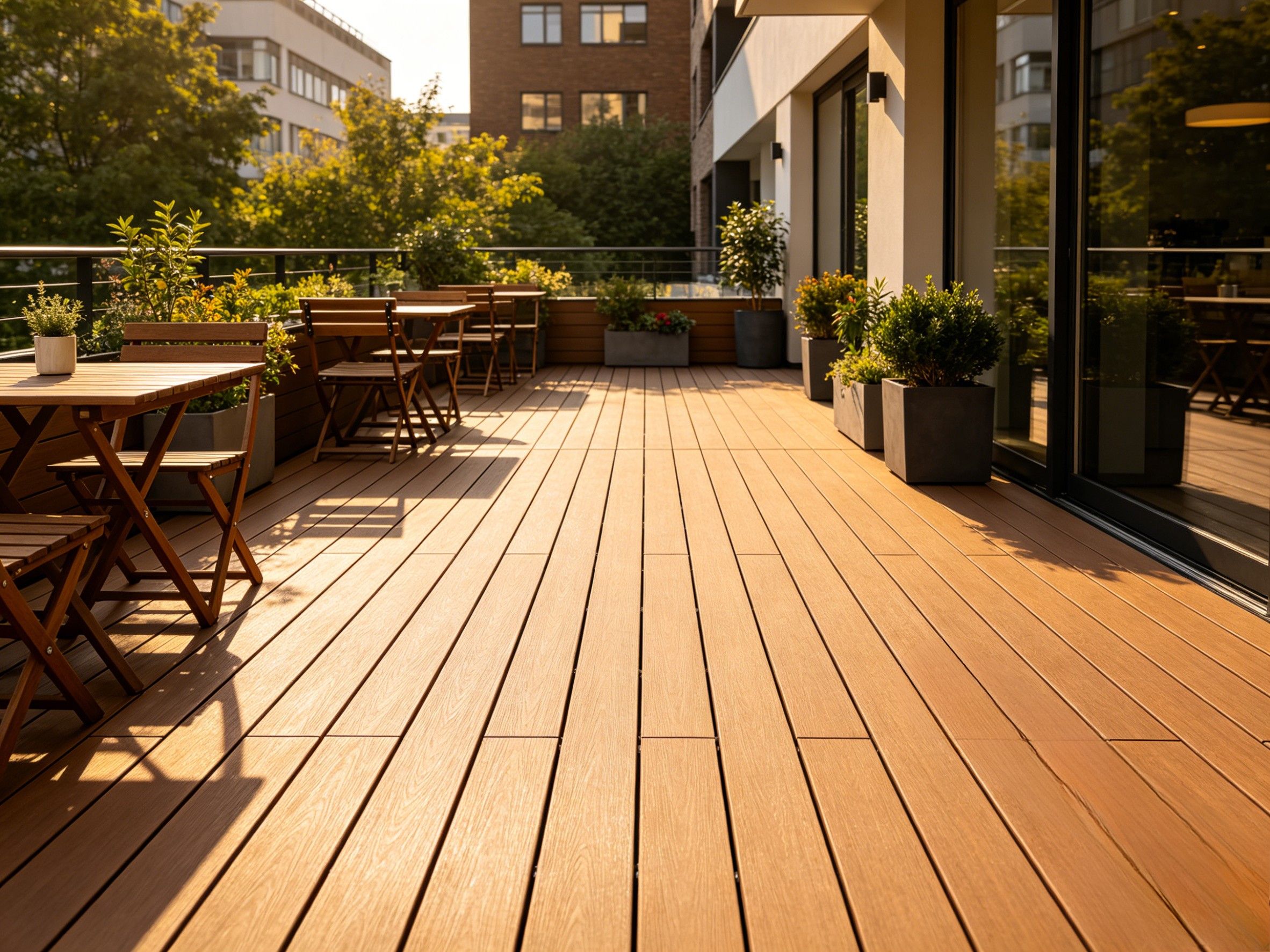 WPC lwn Hardwood Decking: Perbandingan Kos 2026 untuk Pasukan Perolehan